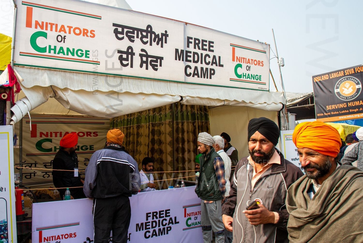 The 2020–2021 Indian farmers' protest against three farm acts passed by the Parliament of India in September 2020.