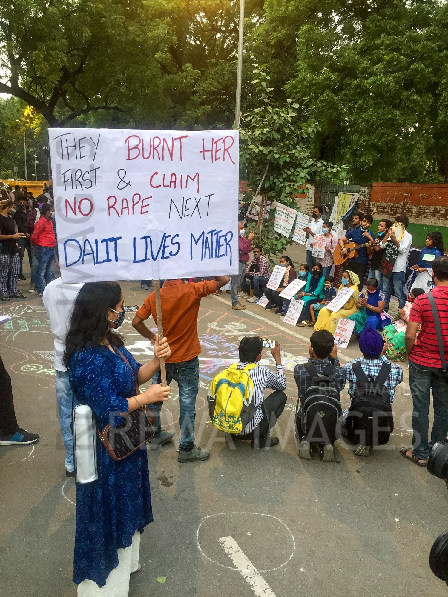 Protests against 2020 Hathras rape case