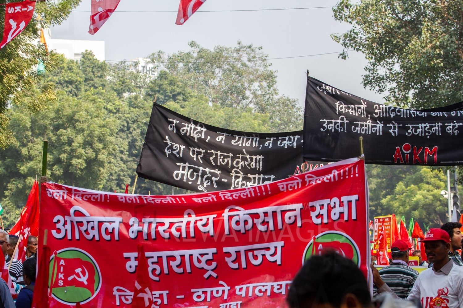 Kisan Mukti March of 2018 New Delhi