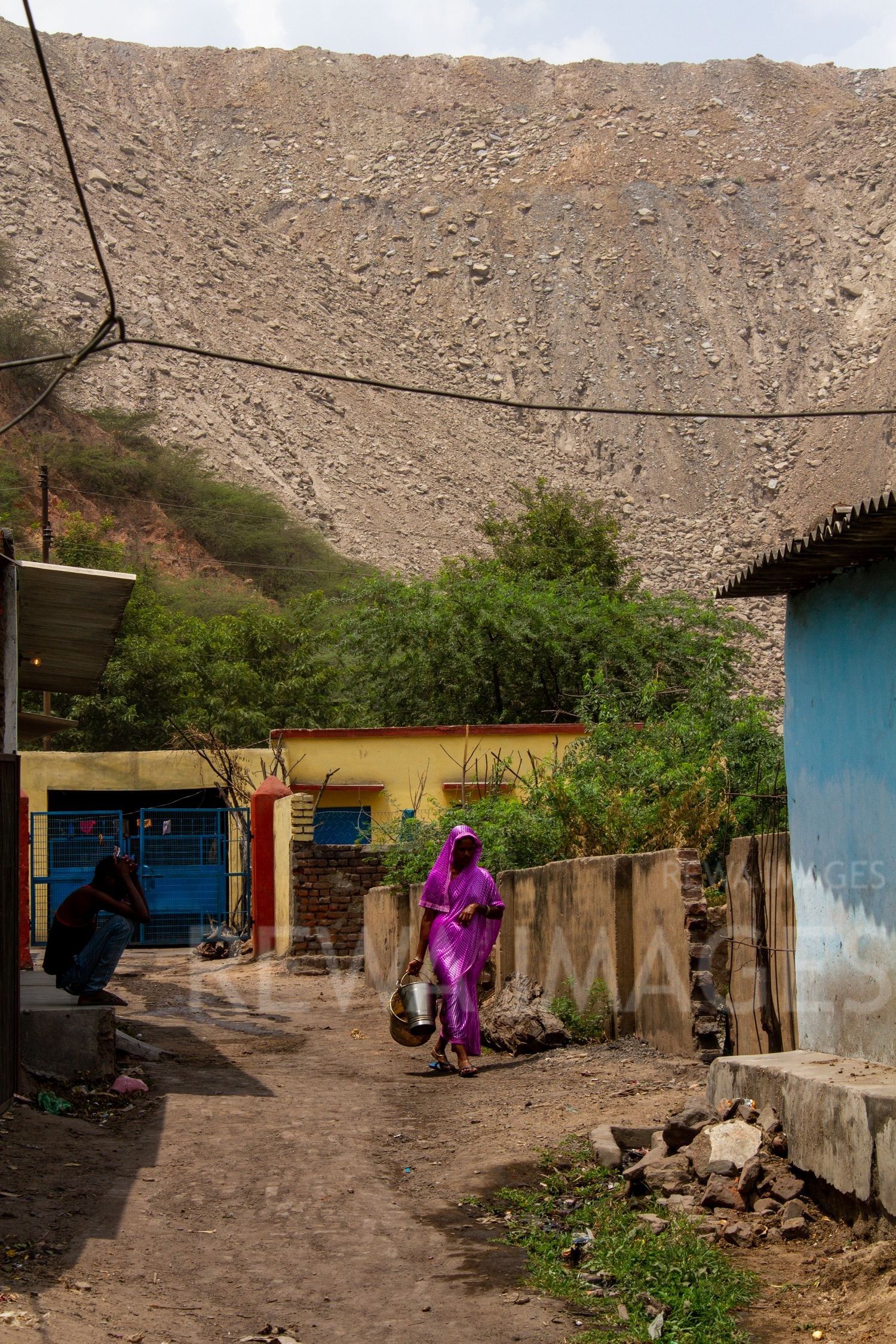 Living under the shadow of Coal mining debris
