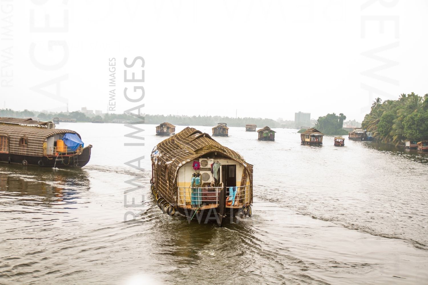 Kerala backwaters and house-boats