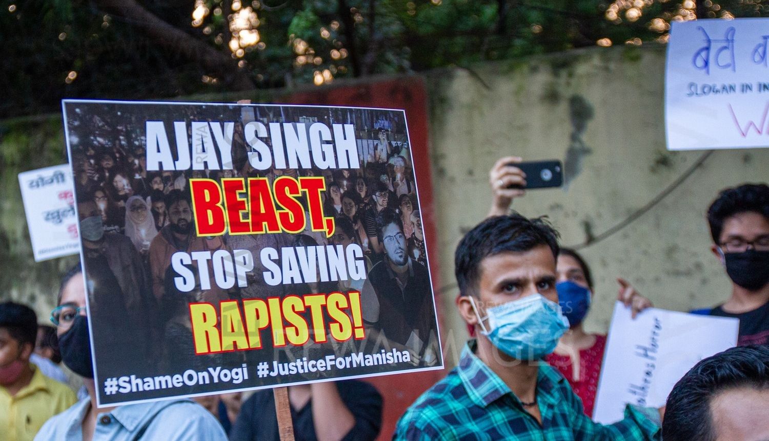 Protests against 2020 Hathras rape case