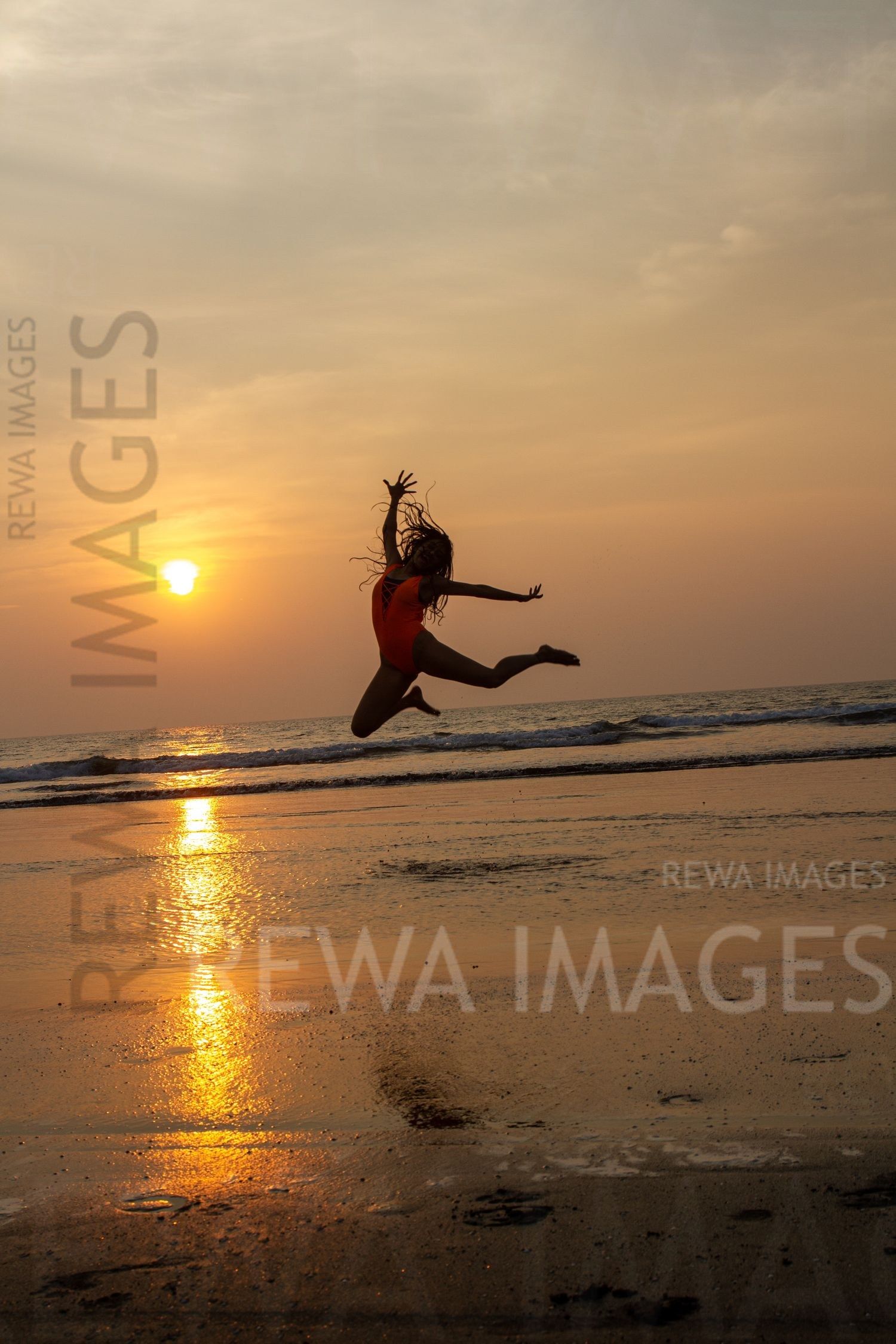 Gymnastics at the Sunset