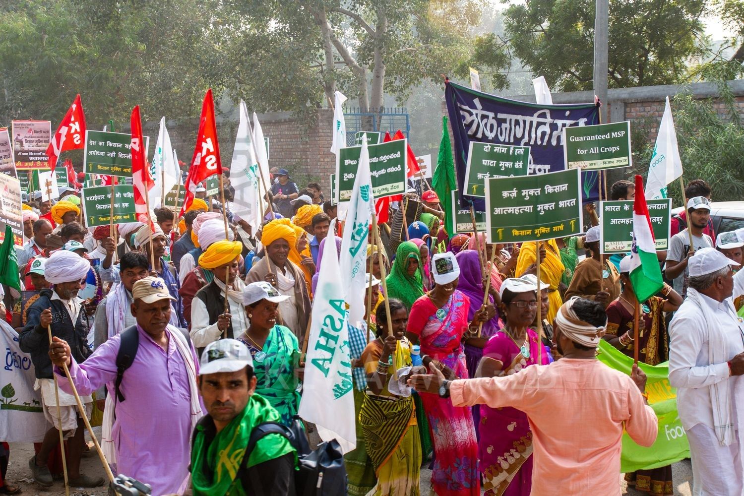 Kisan Mukti March of 2018 New Delhi