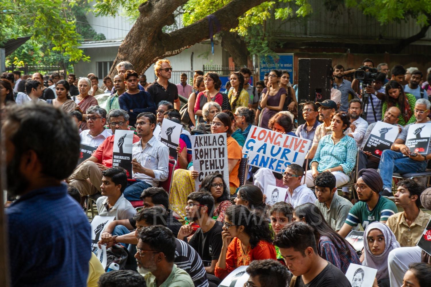 Gauri Lankesh - Fearless Voices Silenced. Delhi, September 2017