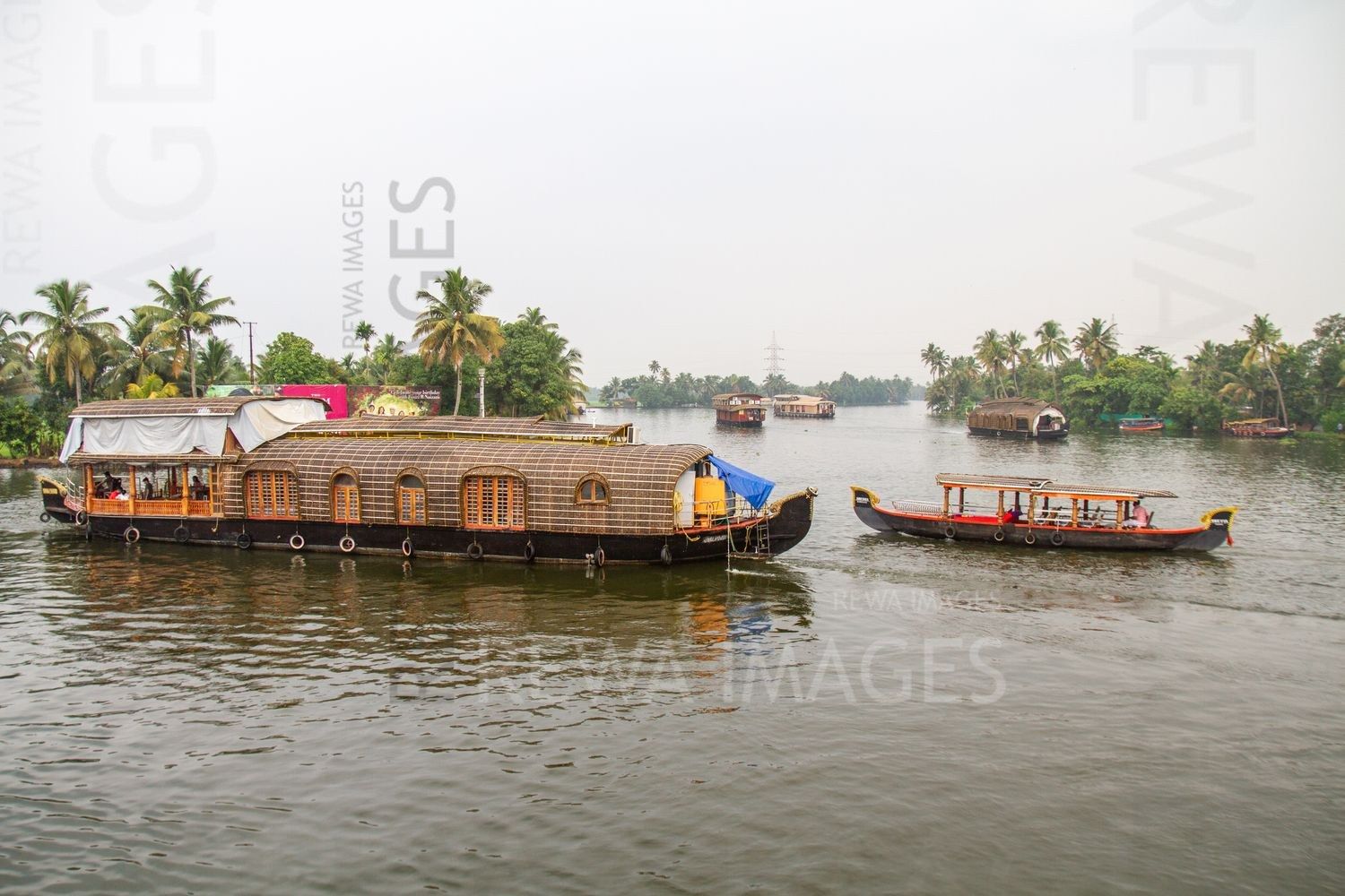 Kerala backwaters and house-boats