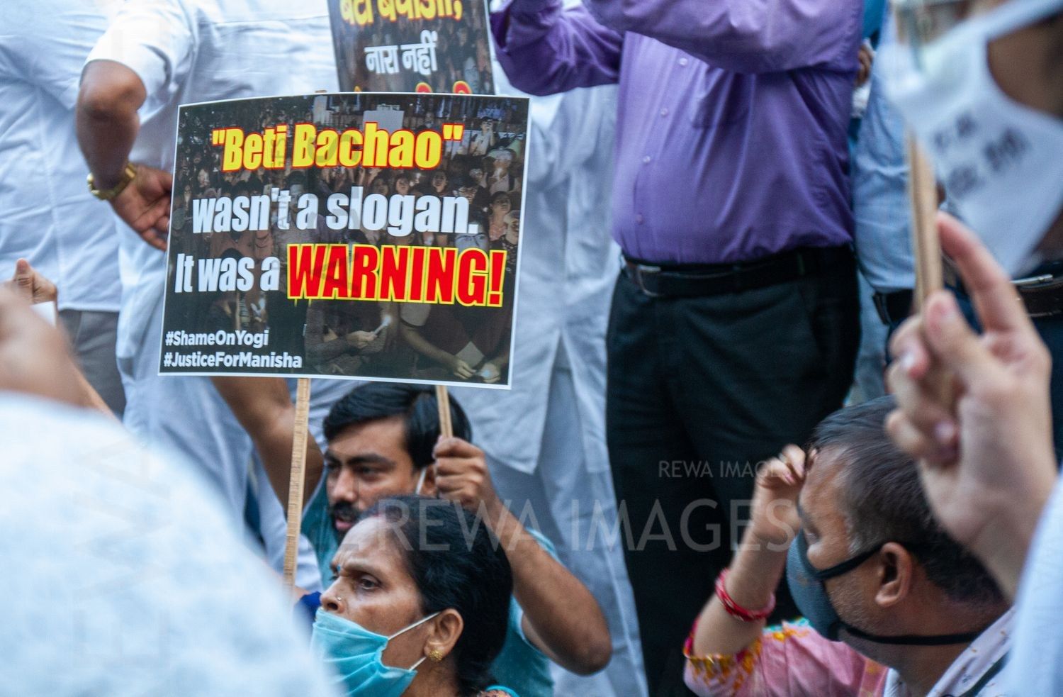 Protests against 2020 Hathras rape case