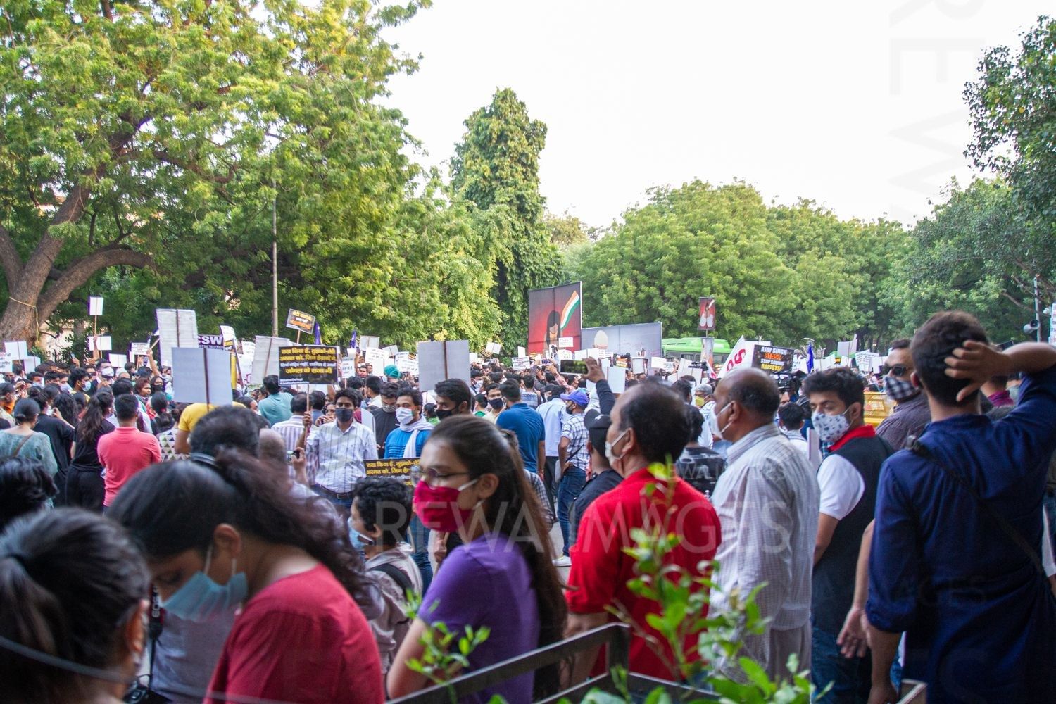 Protests against 2020 Hathras rape case