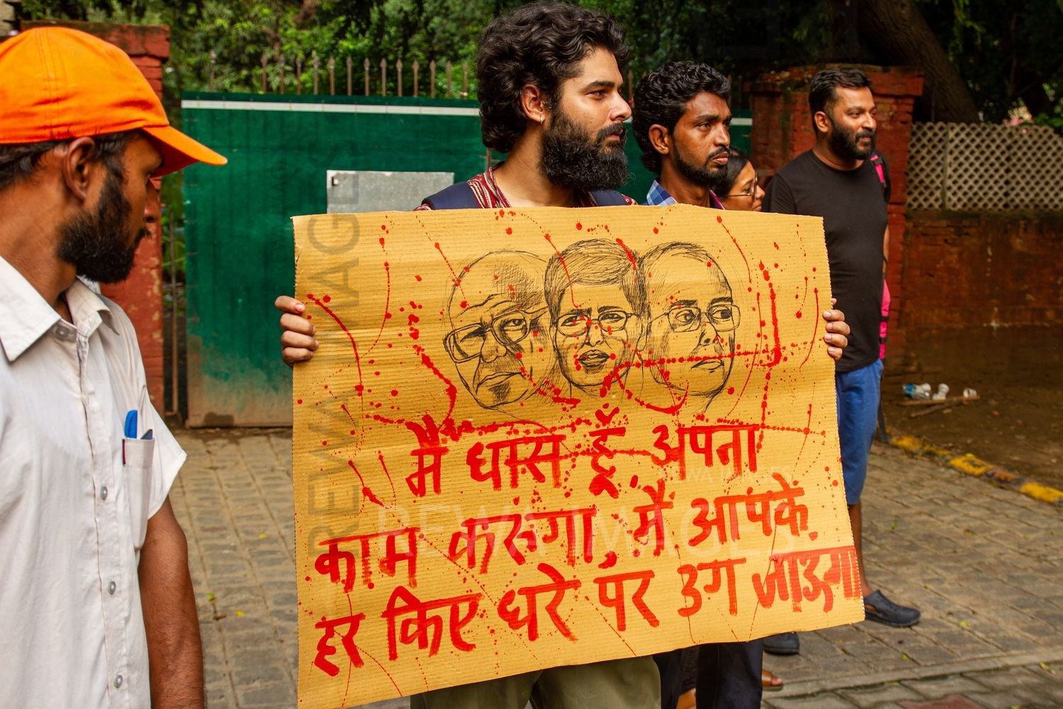Gauri Lankesh - Fearless Voices Silenced. Delhi, September 2017