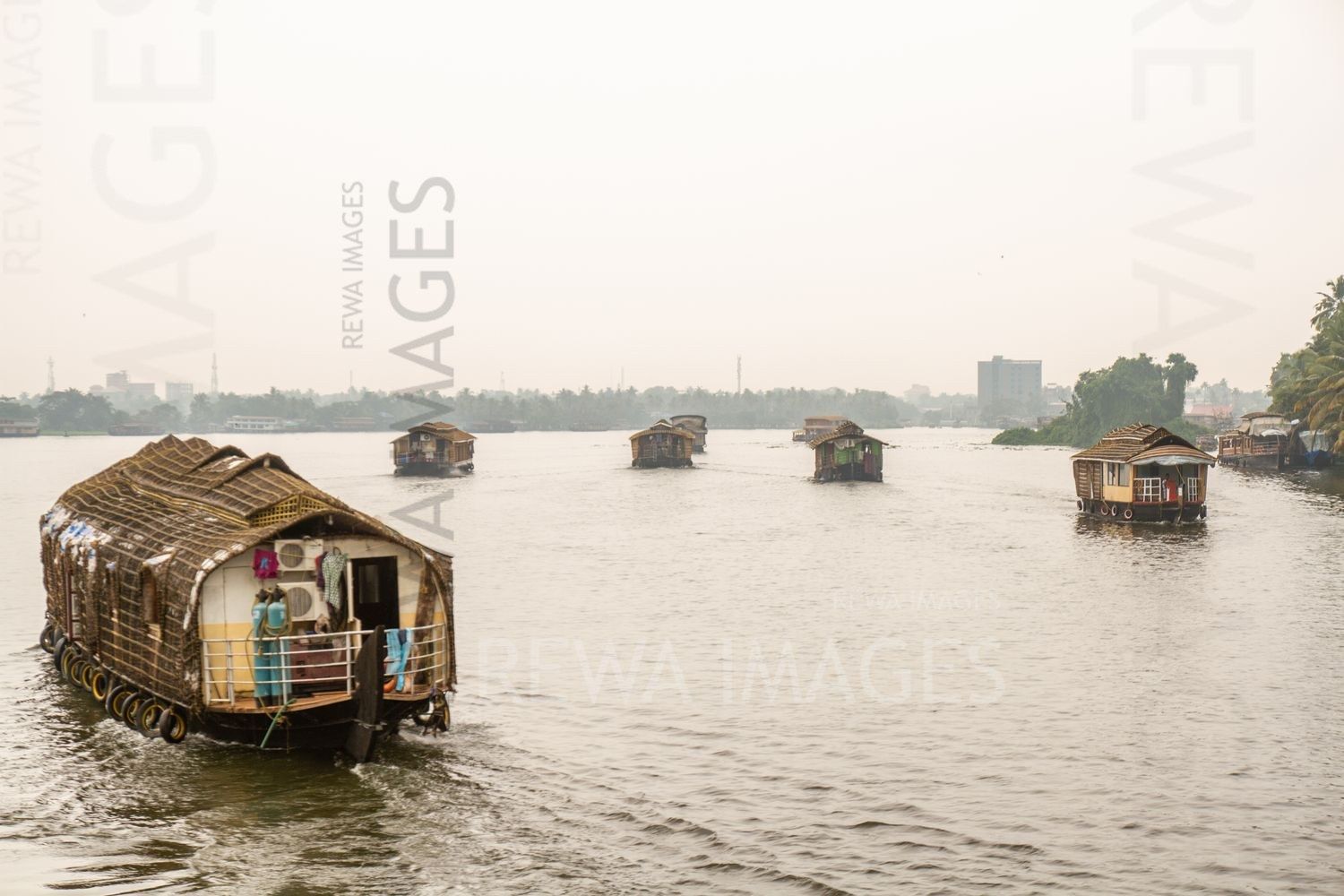 Kerala backwaters and house-boats