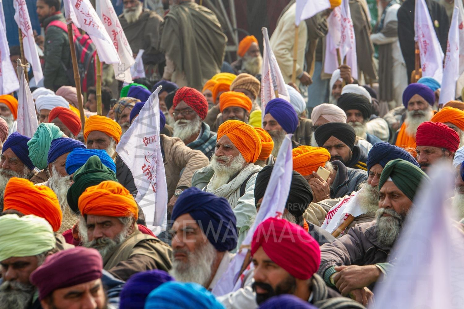 The 2020–2021 Indian farmers' protest against three farm acts passed by the Parliament of India in September 2020.