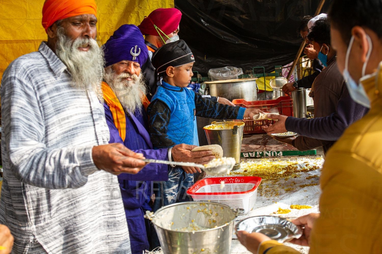 The 2020–2021 Indian farmers' protest against three farm acts passed by the Parliament of India in September 2020.