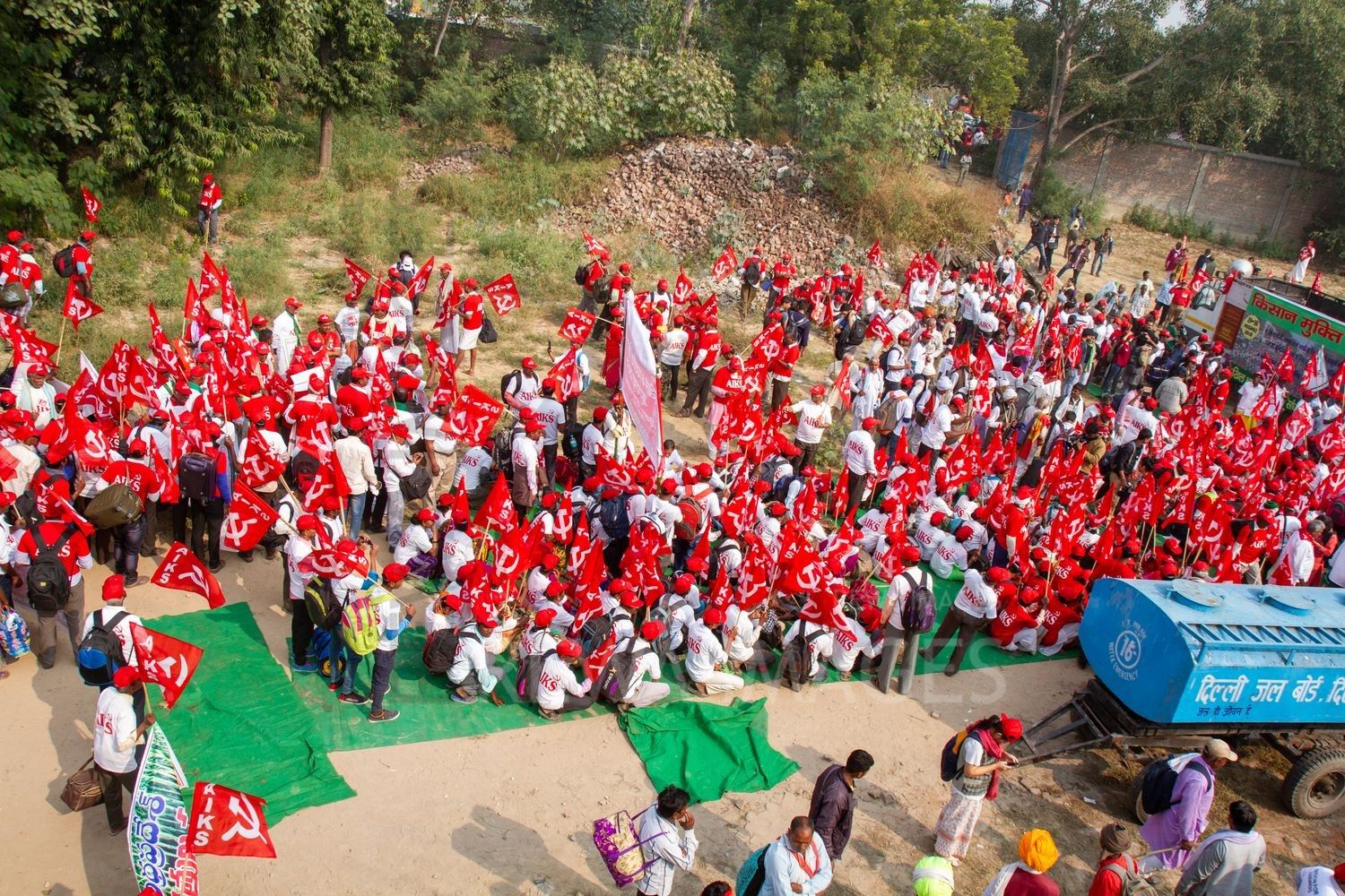 Kisan Mukti March of 2018 New Delhi