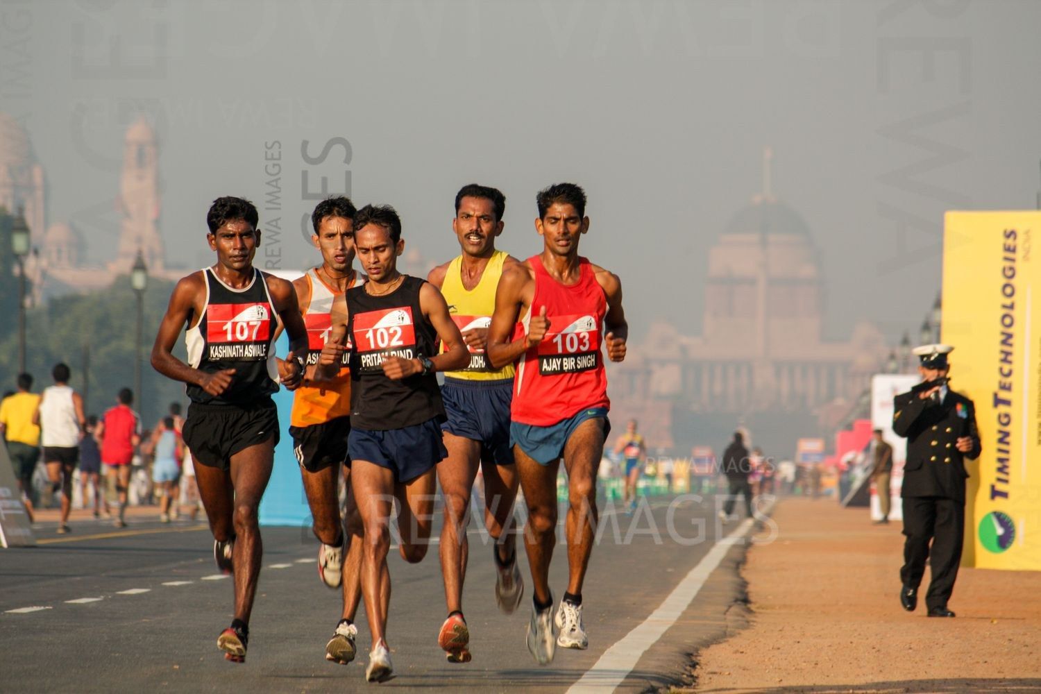 Delhi Airtel Marathon 2010
