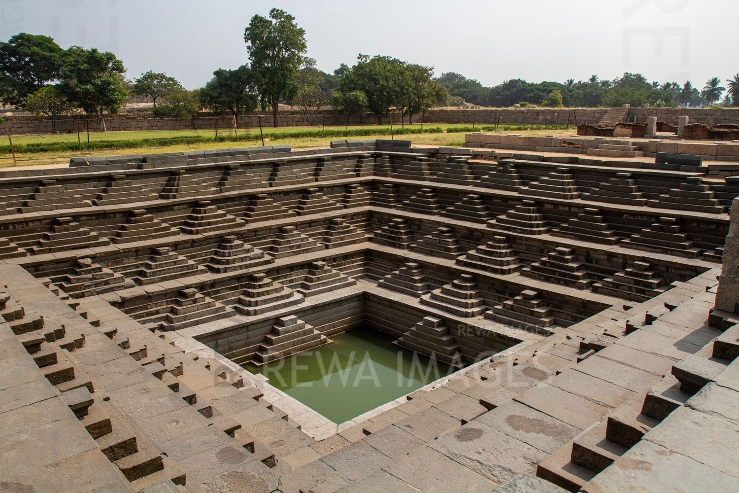 Stepped Tank at Magnificent Hampi