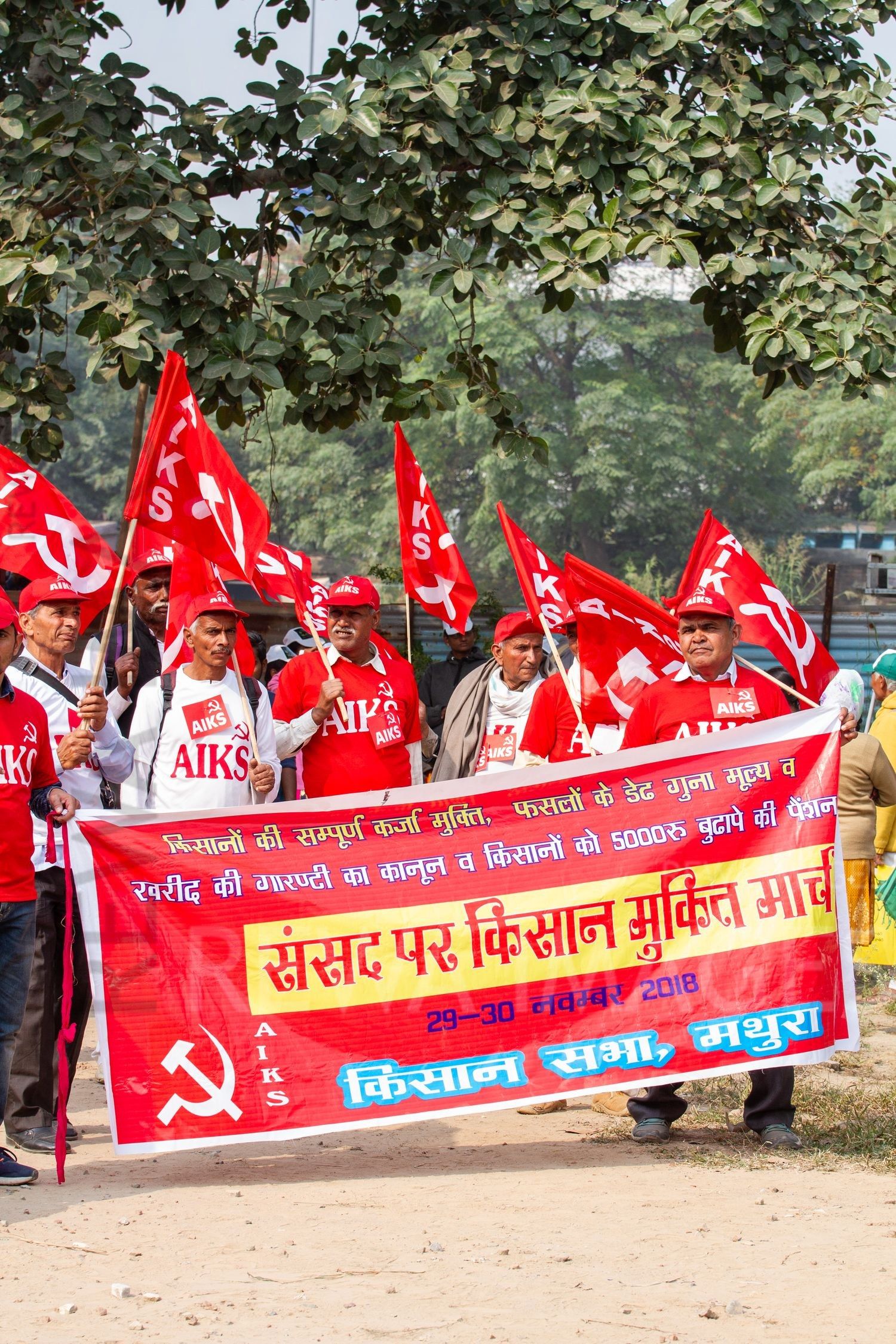 Kisan Mukti March of 2018 New Delhi