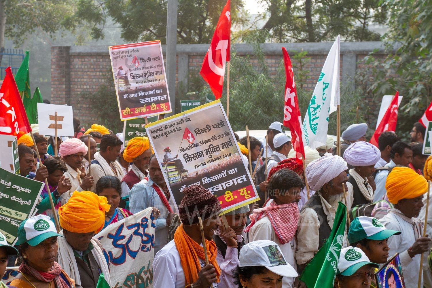 Kisan Mukti March of 2018 New Delhi