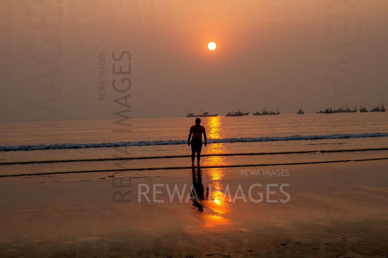Sunset in Konkan