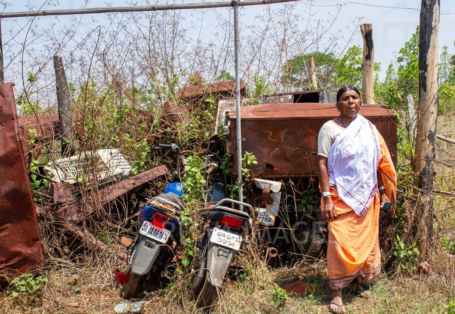 The women adivasi community leaders
