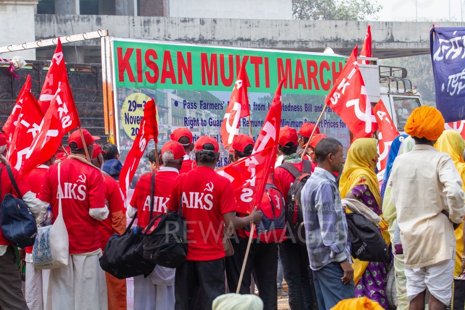 Kisan Mukti March of 2018 New Delhi