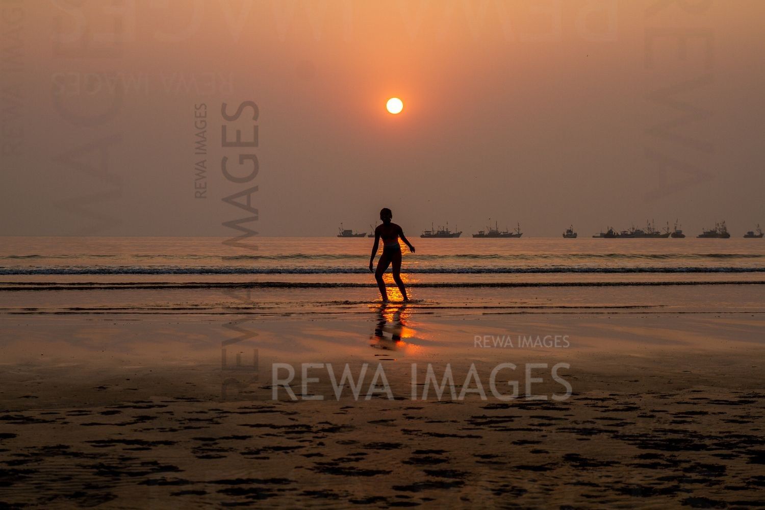 Sunset in Konkan