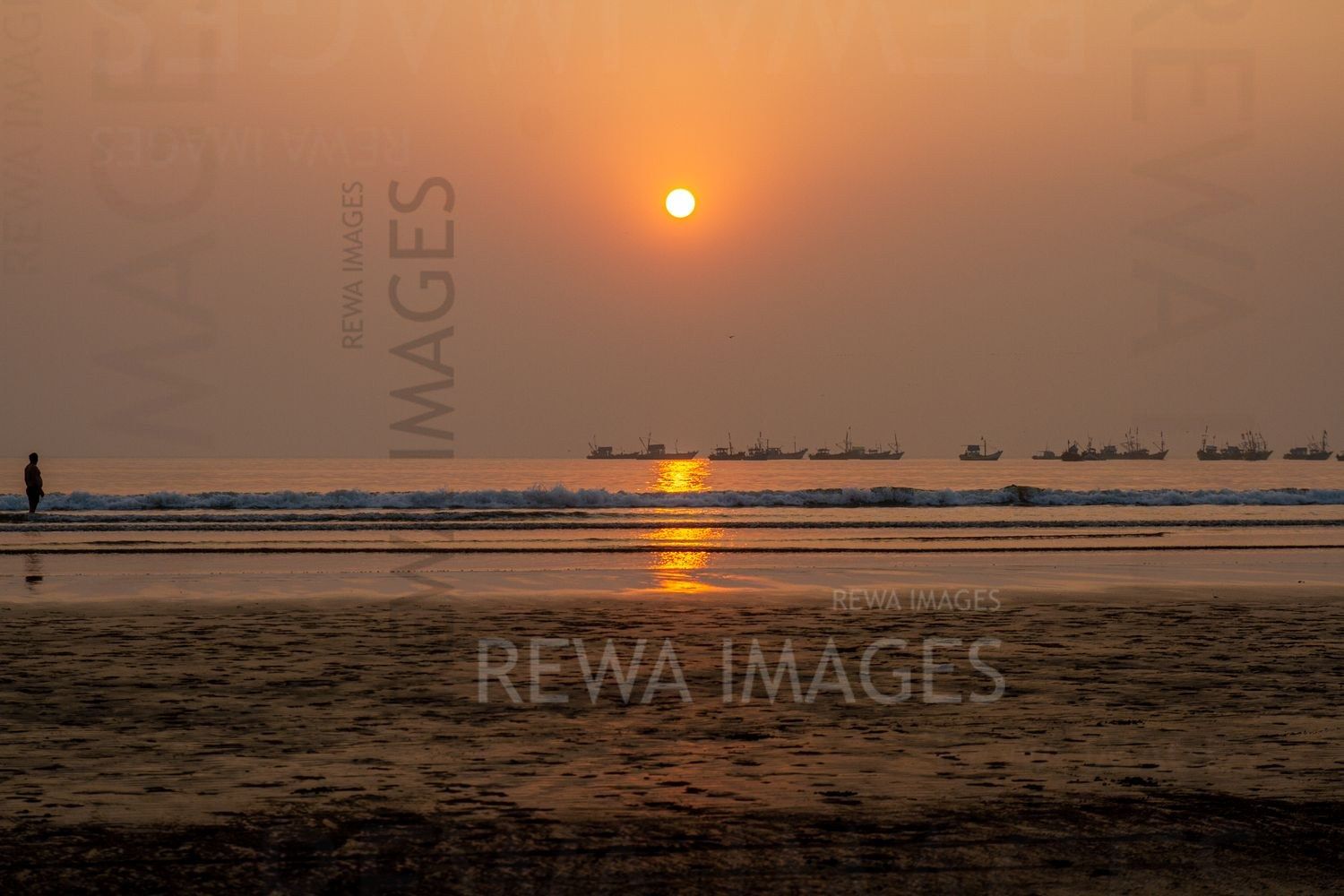 Sunset in Konkan