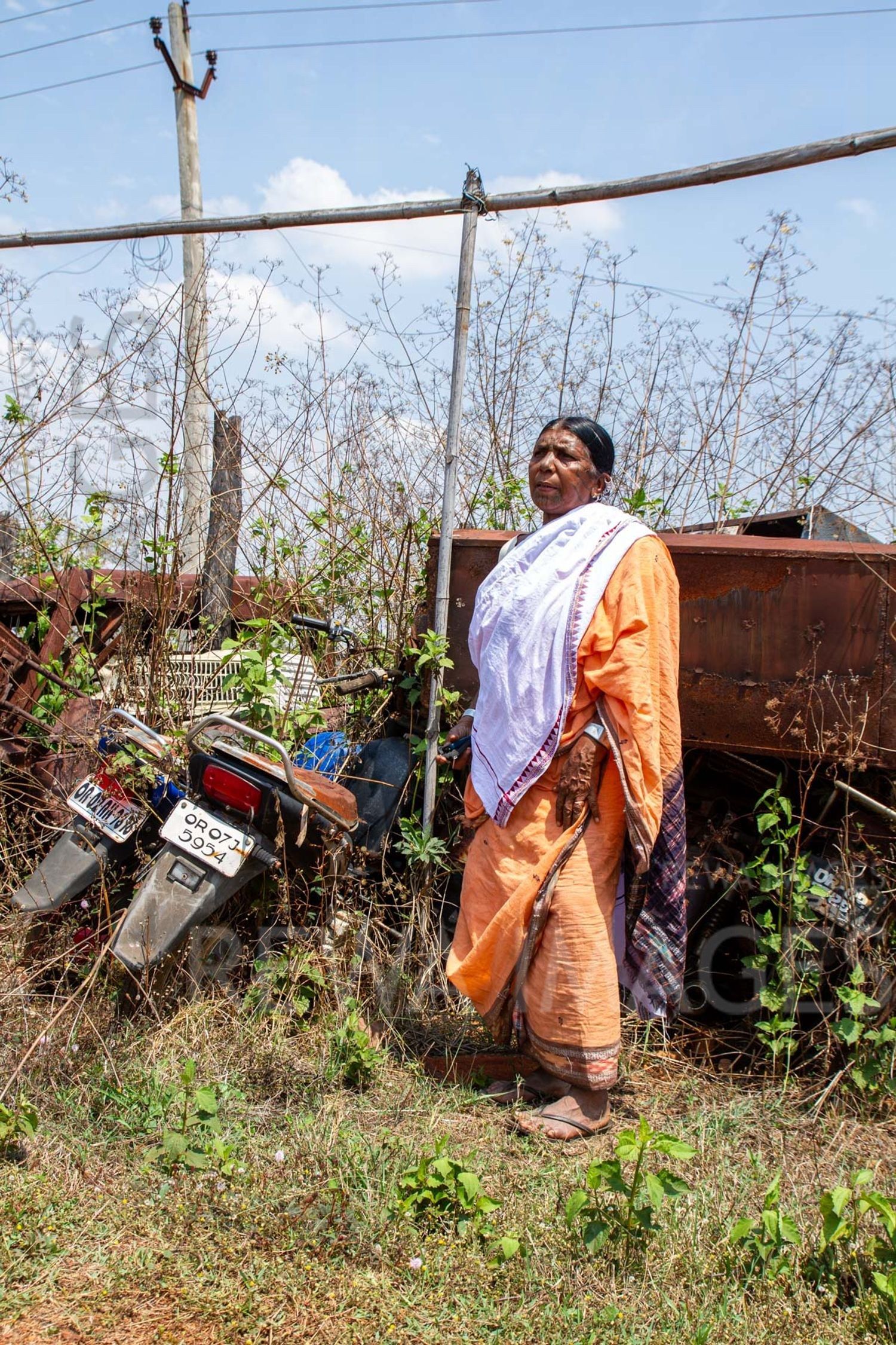 The women adivasi community leaders