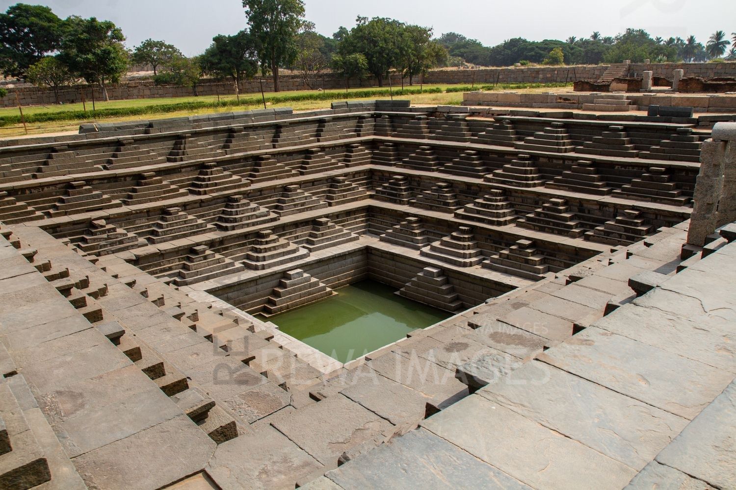 Stepped Tank at Magnificent Hampi