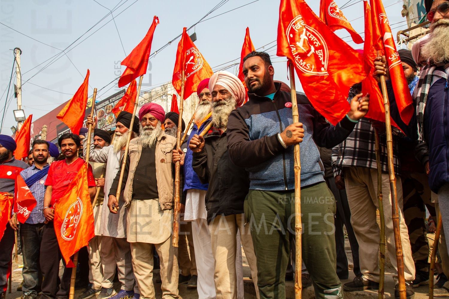 The 2020–2021 Indian farmers' protest against three farm acts passed by the Parliament of India in September 2020.