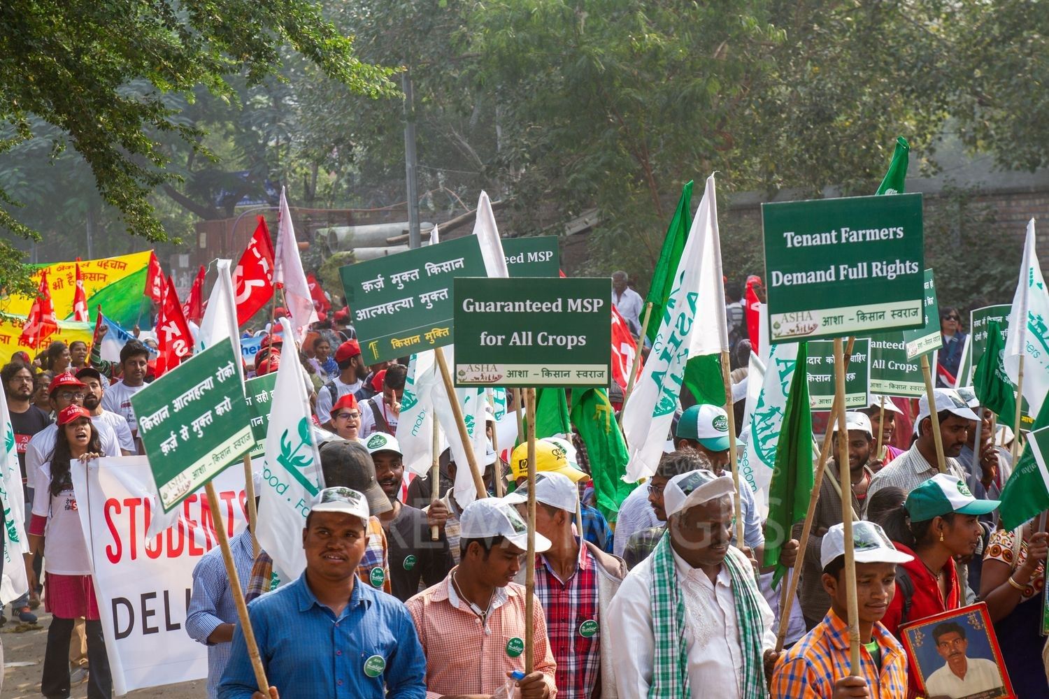 Kisan Mukti March of 2018 New Delhi