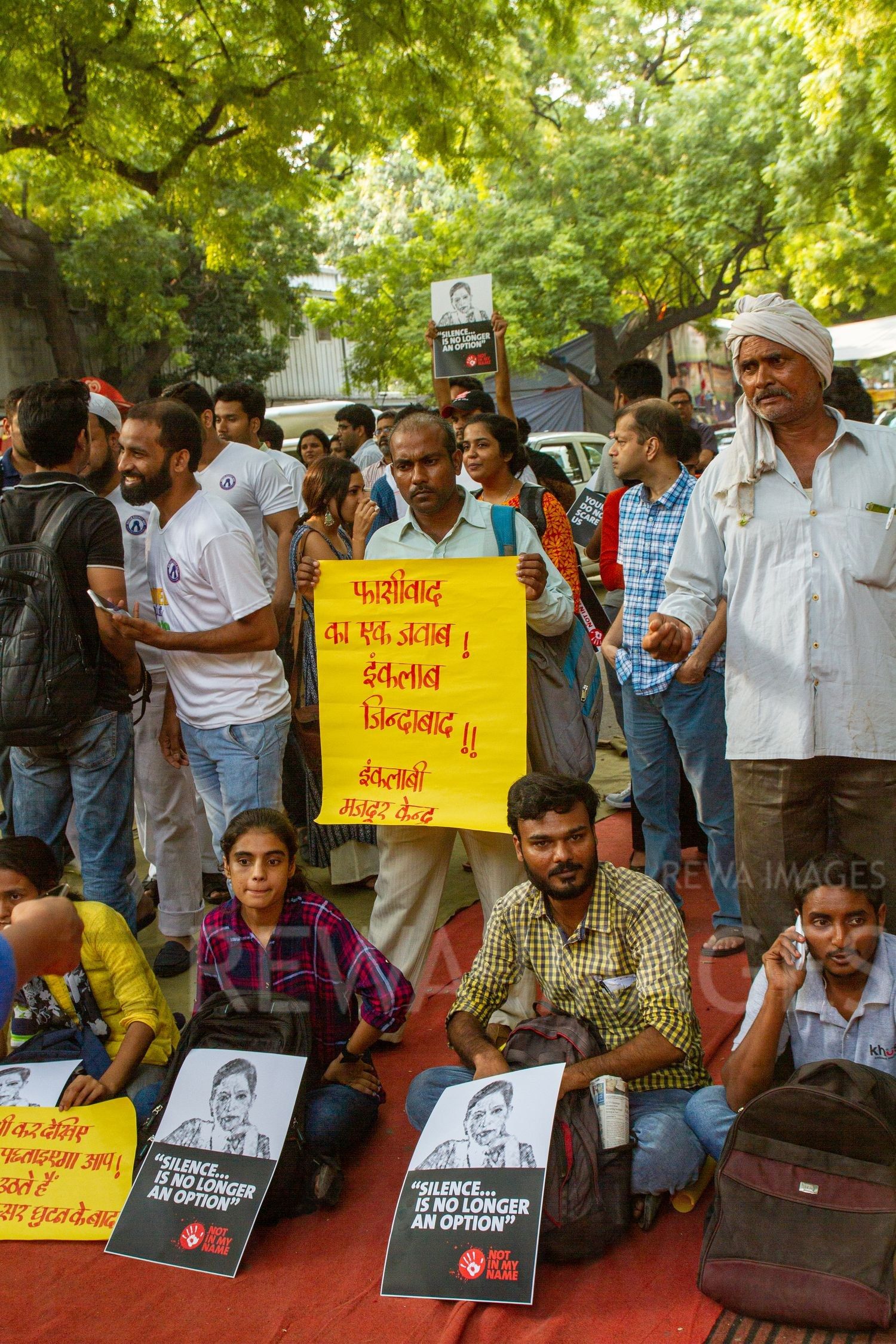 Gauri Lankesh - Fearless Voices Silenced. Delhi, September 2017