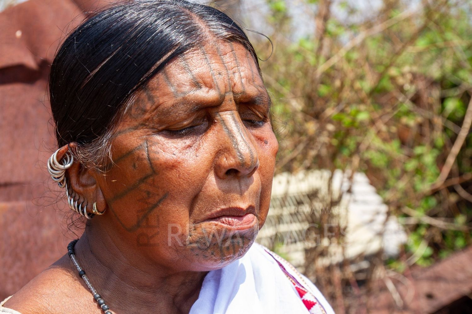 The women adivasi community leaders