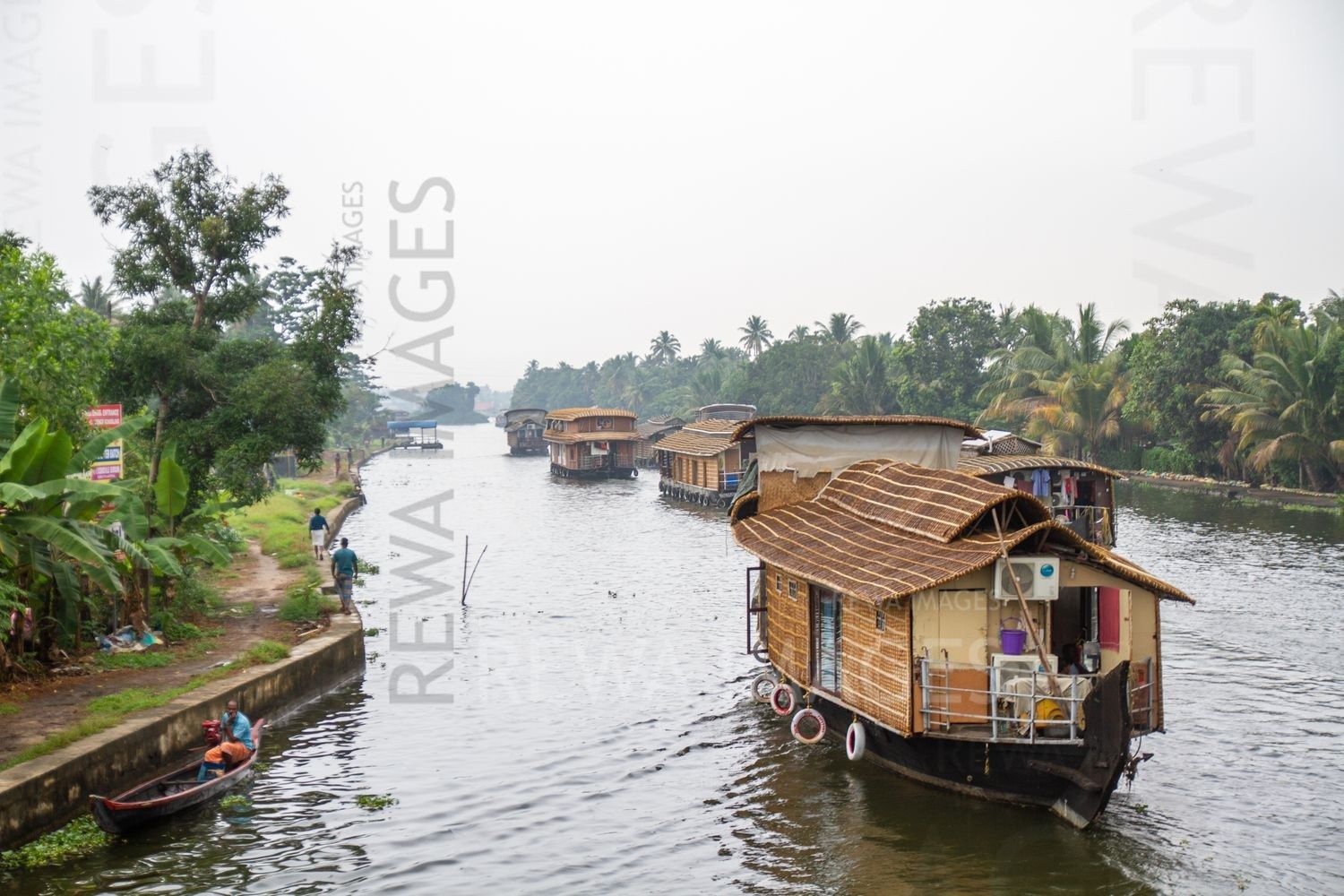 Kerala backwaters and house-boats