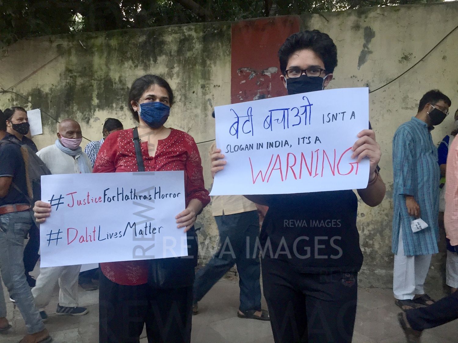 Protests against 2020 Hathras rape case