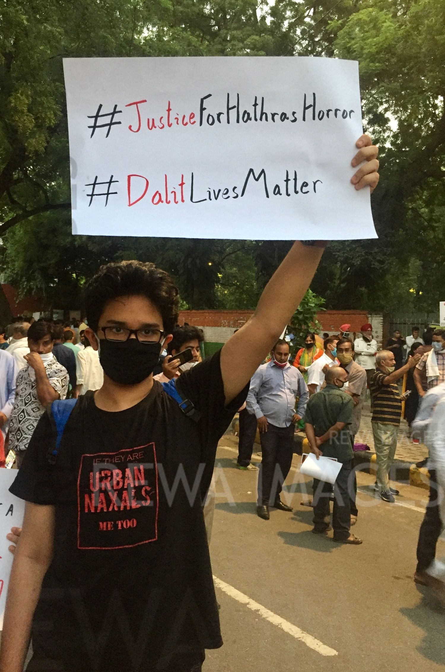 Protests against 2020 Hathras rape case