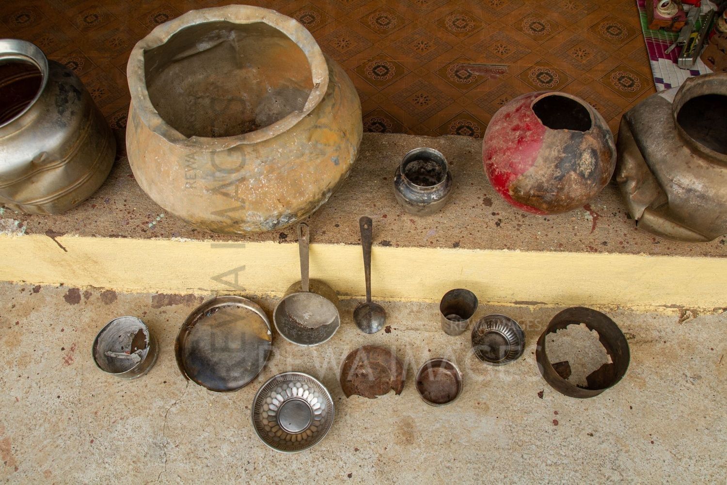 Household things, Symbols of Christianity & Bible destructed in Kandhamal attack on Christians