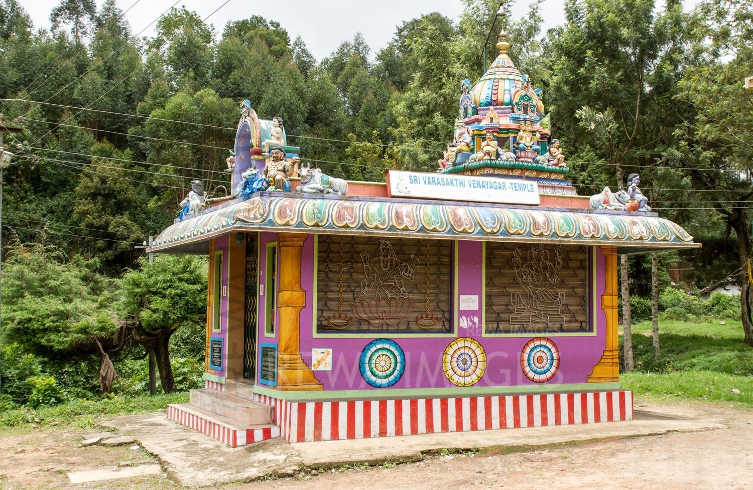 Temple in rural Kerala