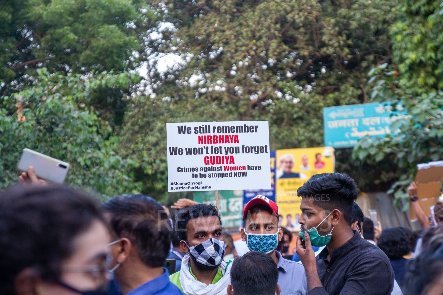 Protests against 2020 Hathras rape case
