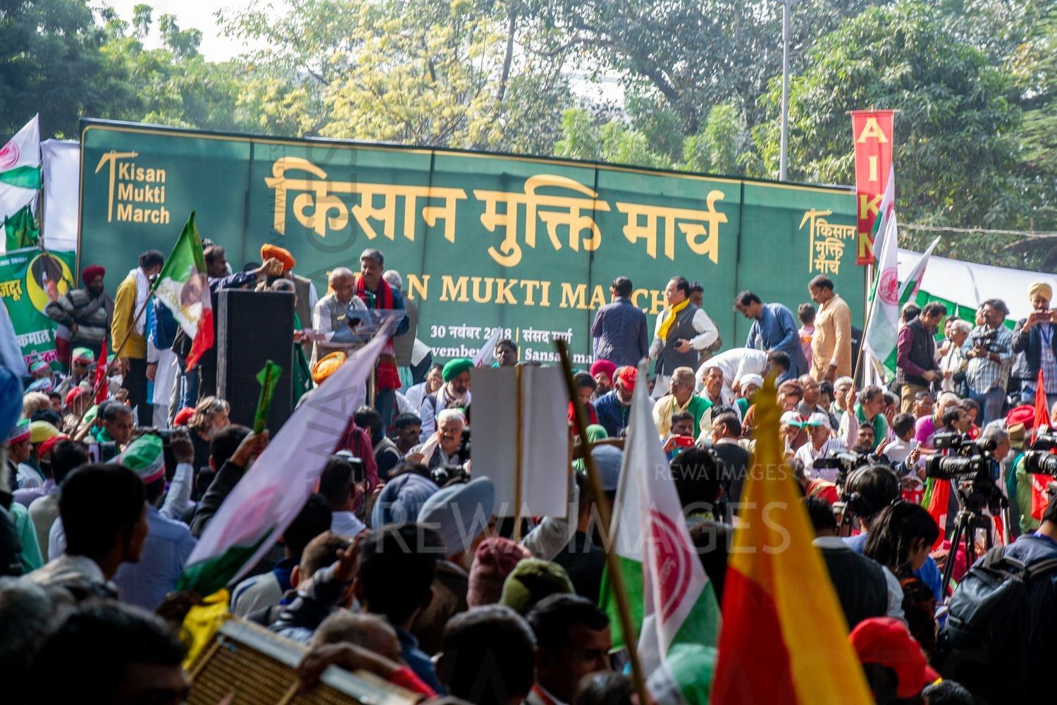 Kisan Mukti March of 2018 New Delhi