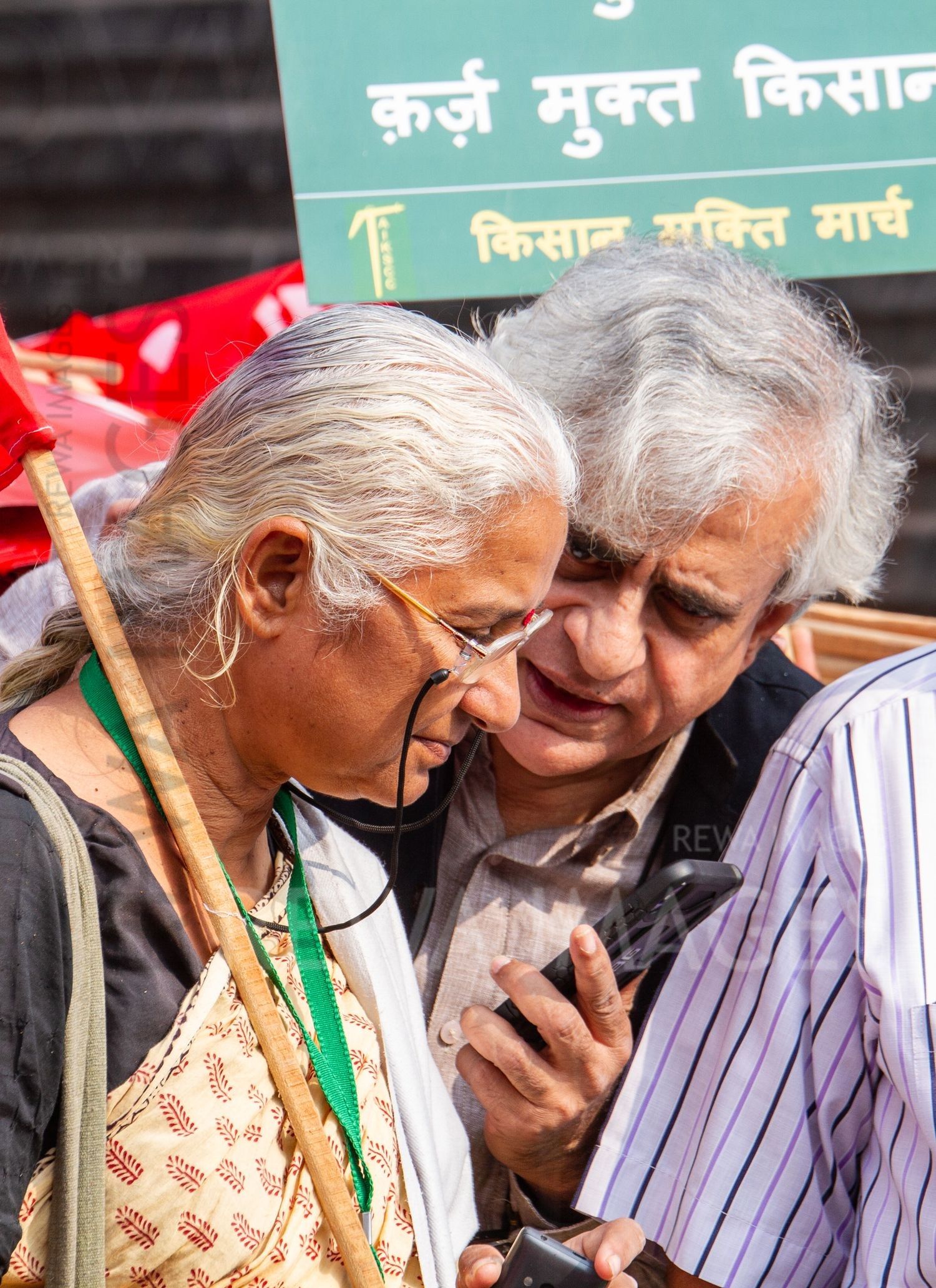 P Sainath at Kisan Mukti March 2018 New Delhi