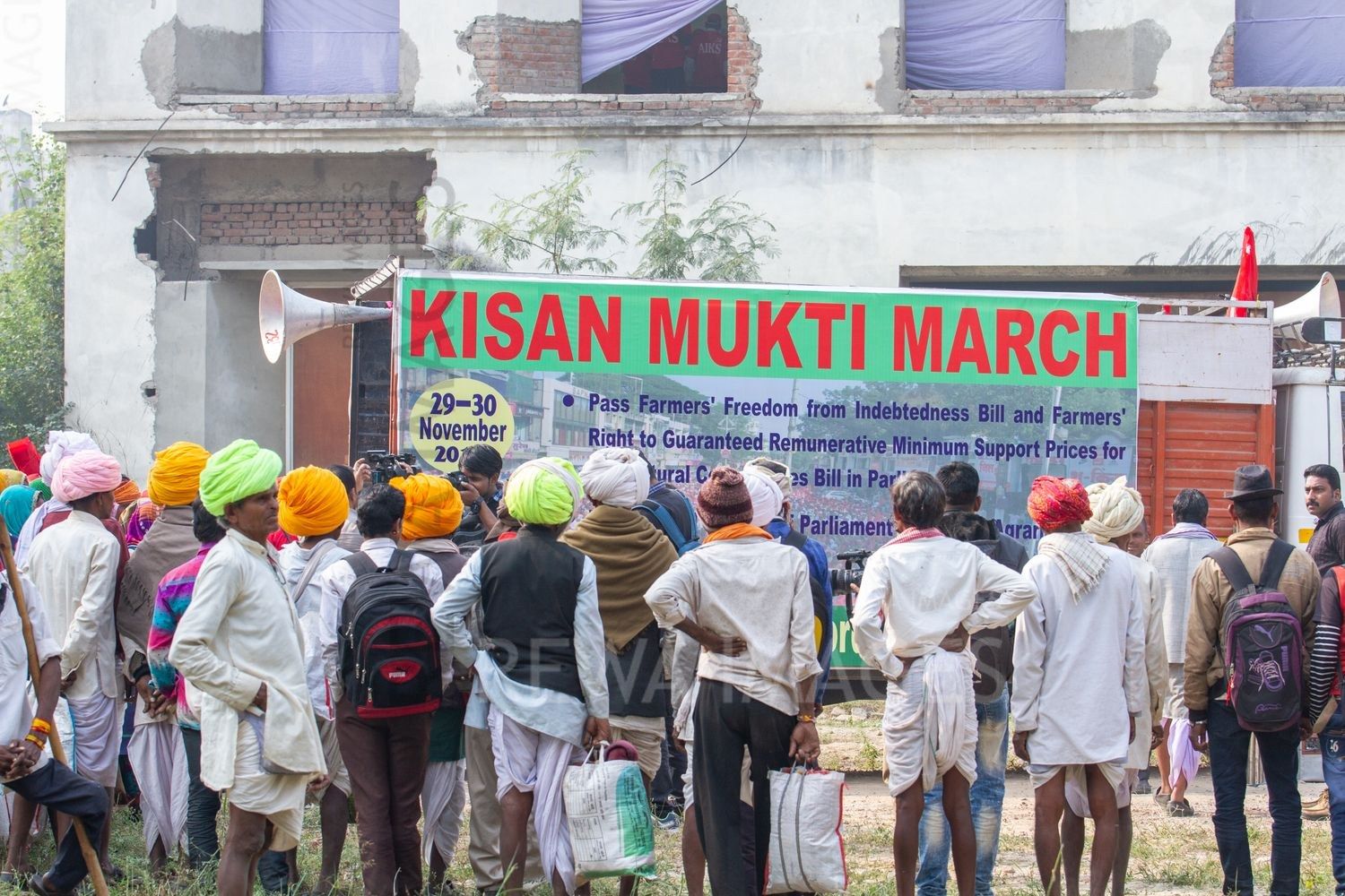 Kisan Mukti March of 2018 New Delhi