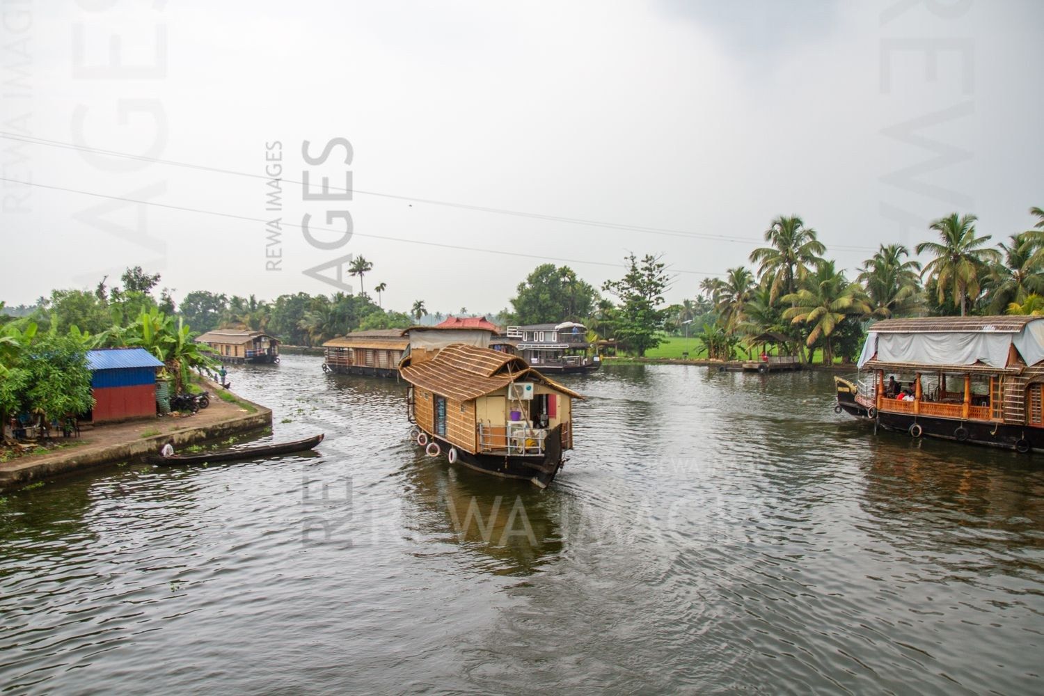 Kerala backwaters and house-boats